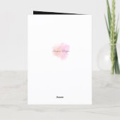 High School Graduation, Folded Greeting Card カード (裏面)