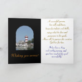 High School Graduation, Folded Greeting Card カード (内部)