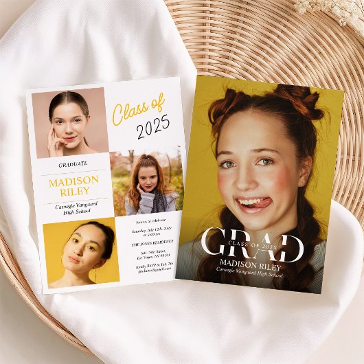 High School Graduation Invitation 招待状