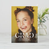 High School Graduation Invitation 招待状 (スタンド正面)