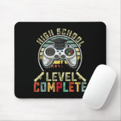 High School Level Complete Gamer School Graduation マウスパッド (マウス)
