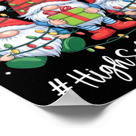 High School Teacher Gnome Everything Is Fine Funny ポスター (角)