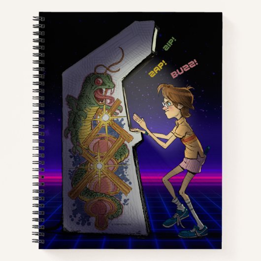 “High Score” 8.5 x 11" Notebook ノートブック (正面)