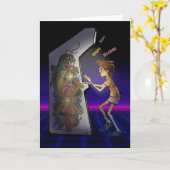 “High Score” Greeting card カード (黄色い花)