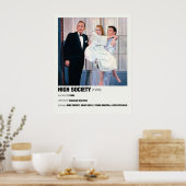 High Society 1956オルタナティブ映画 ポスター (キッチン)