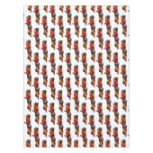 High speed racing cars cartoon illustration テーブルクロス (正面)