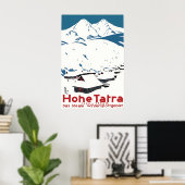 High Tatra Poster The ideal winter sports area ポスター (ホームオフィス)