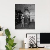 High Tech on Wall Street, 1928 ポスター (ホームオフィス)