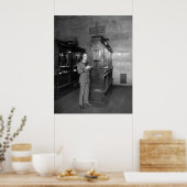 High Tech on Wall Street, 1928 ポスター (キッチン)