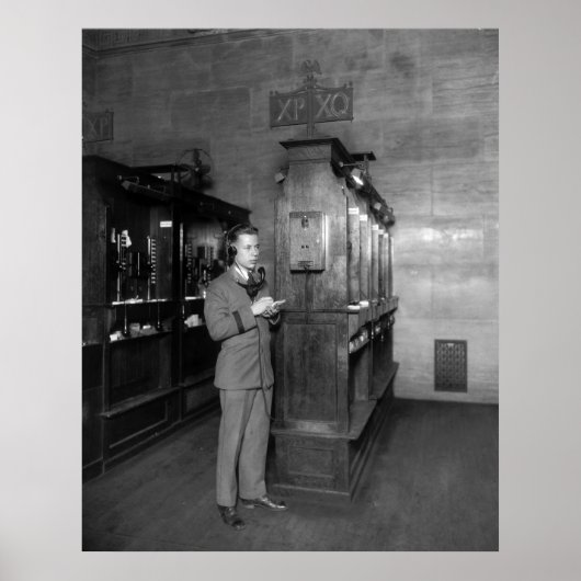 High Tech on Wall Street, 1928 ポスター (正面)