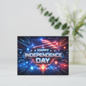 High-Tech Patriotic Independence Day シーズンポストカード (スタンド正面)