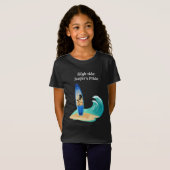 "High Tide: Surfer's Pride" アドベンチャー オーシャンビーチ Tシャツ (正面フル)