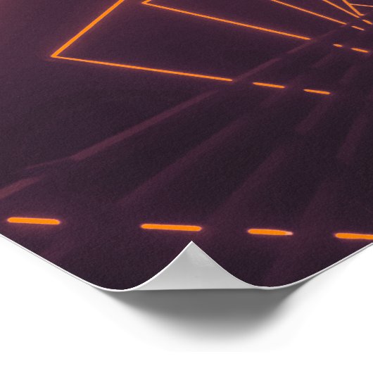 high trestle trail bridge ポスター (角)