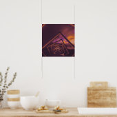 high trestle trail bridge ポスター (キッチン)