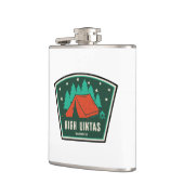 High Uintas Wilderness Utah Camping フラスク (左)