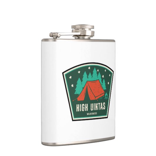 High Uintas Wilderness Utah Camping フラスク (右)