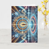 High Vibrational Blank カード (黄色い花)