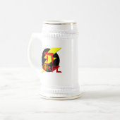 HIGH VOLTAGE ビールジョッキ (正面左)
