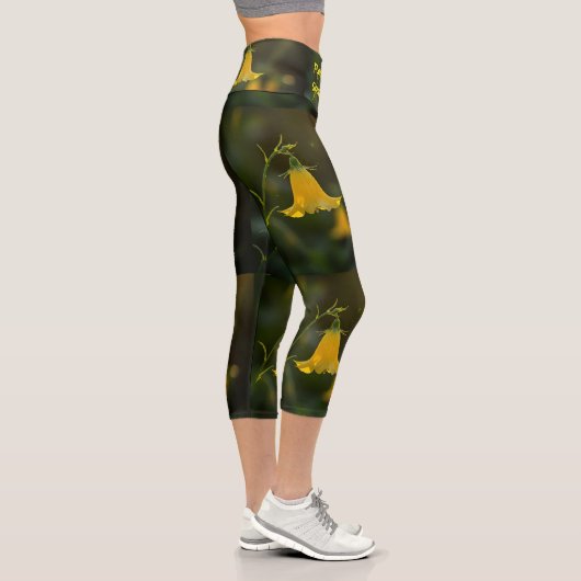 High Waisted Capri Leggings – Flowers for the Soul カプリレギンス (右)