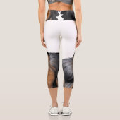 High Waisted Capris カプリレギンス (裏面)