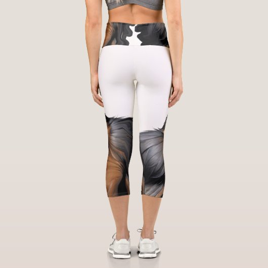 High Waisted Capris カプリレギンス (裏面)