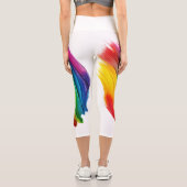 High Waisted Capris カプリレギンス (裏面)