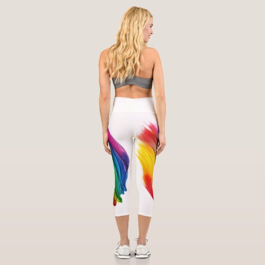 High Waisted Capris カプリレギンス (裏面)