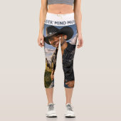 High Waisted Capris カプリレギンス (正面)