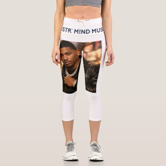 High Waisted Capris カプリレギンス (正面)