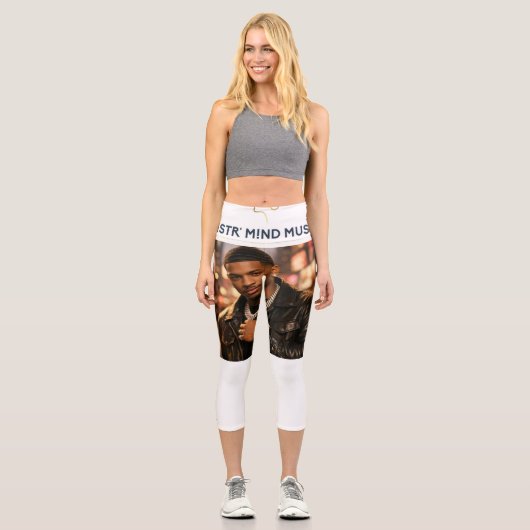 High Waisted Capris カプリレギンス (正面)