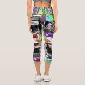 High Waisted Yoga Capris – Reflection Layers カプリレギンス (裏面)