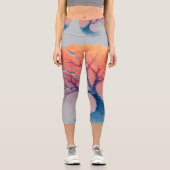 High Waisted Yoga Capris, XS (0-2) カプリレギンス (正面)