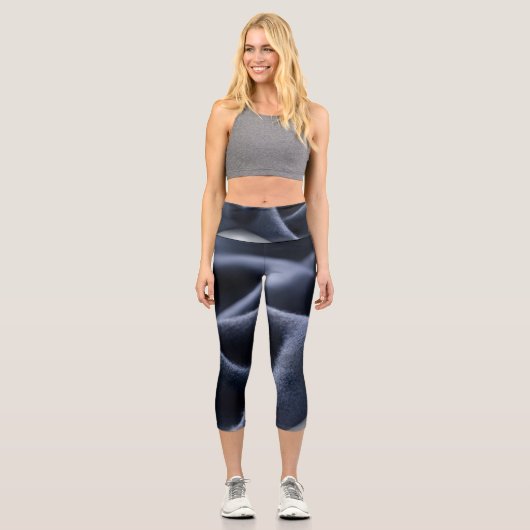 High Waisted Yoga Capris, XS (0-2) カプリレギンス (正面)