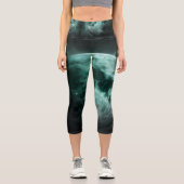 High Waisted Yoga Capris, XS (0-2) カプリレギンス (正面)
