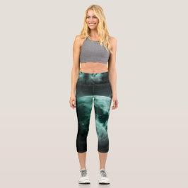  High Waisted Yoga Capris, XS (0-2) カプリレギンス