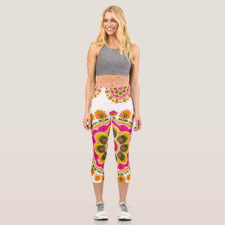  High Waisted Yoga Capris, XS (0-2) カプリレギンス