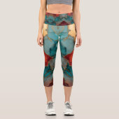 High Waisted Yoga Capris, XS (0-2) カプリレギンス (正面)
