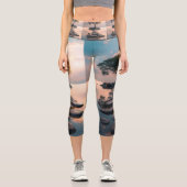 High Waisted Yoga Capris, XS (0-2) カプリレギンス (正面)