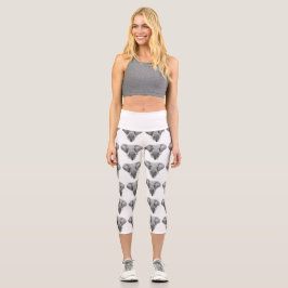 High Waisted Yoga Capris, XS (0-2) カプリレギンス