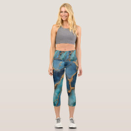  High Waisted Yoga Capris, XS (0-2) カプリレギンス