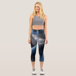 High Waisted Yoga Capris, XS (0-2) カプリレギンス