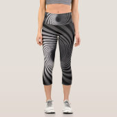 High Waisted Yoga Capris, XS (0-2) カプリレギンス (正面)