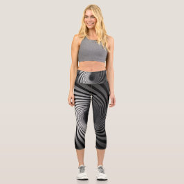 High Waisted Yoga Capris, XS (0-2) カプリレギンス