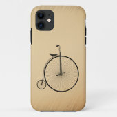 High-Wheel Antique Bicycle Rustic Case-Mate iPhoneケース (裏面)
