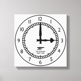 Highbury Clock End 3pmスタートガン キャンバスプリント