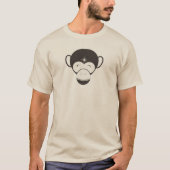 Higher Monkey – 悟りを開いたサードアイロゴ Tシャツ (正面)
