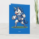 Highland Charge Unicorn Rugby Pride カード (裏面)