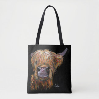HiGHLaND CoWプリント「HeNRY' BY SHiRLeY MacARTHuR トートバッグ