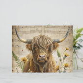 Highland Cow  and Music Notes (スタンド正面)