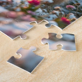 Highland Cow at sunset ジグソーパズル (側面)